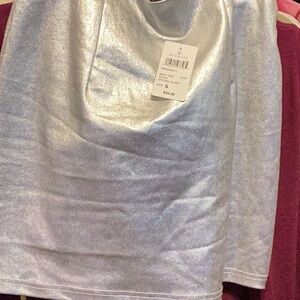 SILVER N CHARGE SKIRT